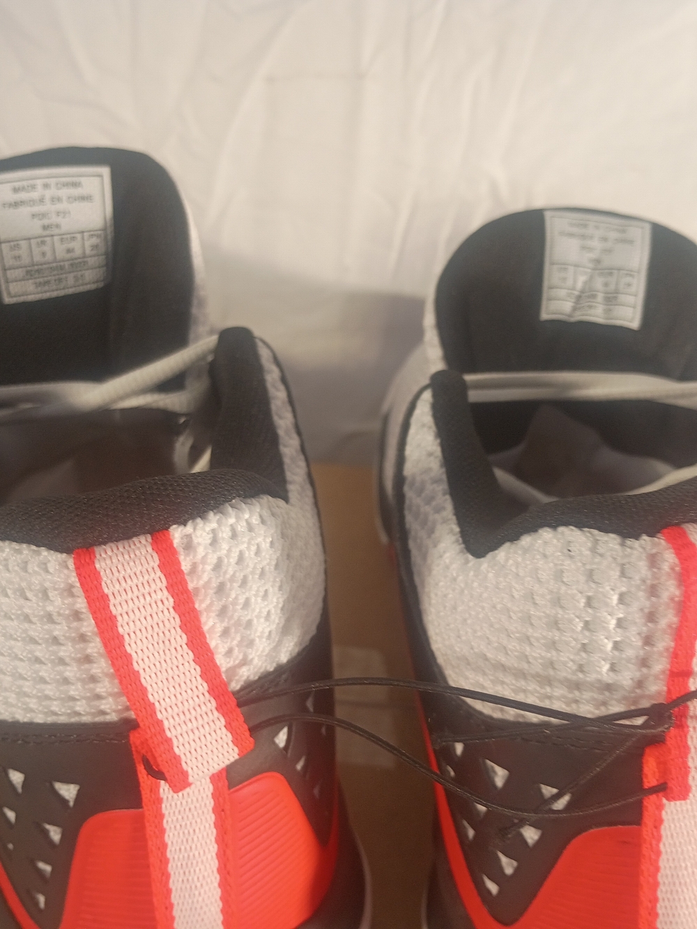 And1 Men's Sneakers in White, Black & Red